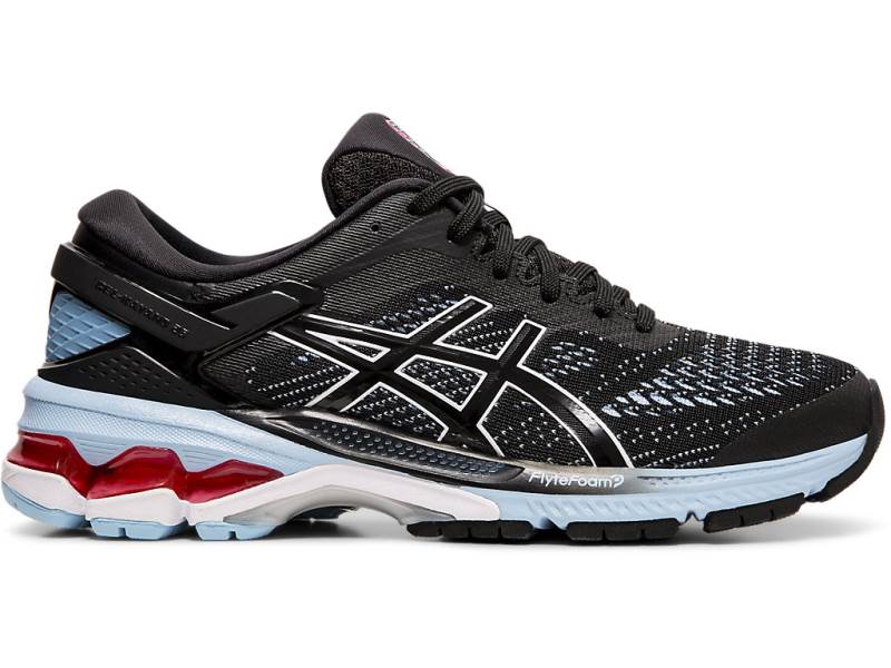 Sapatilhas Running Asics GEL-KAYANO 26 Mulher Pretas, 2325A752.975